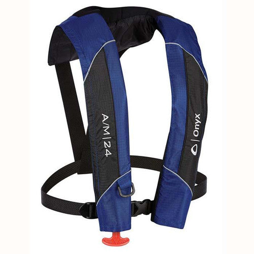 Onyx Automatic/Manual Inflatable PFD Life Jacket  A/M-24 | Long Lunch Fishing